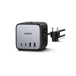 UGREEN DigiNest Cube 65W USB C GaN Oplader Model No.CD268 (60113) UGREEN DigiNest Cube 65W USB C GaN Oplader Model No.CD268 (60113)